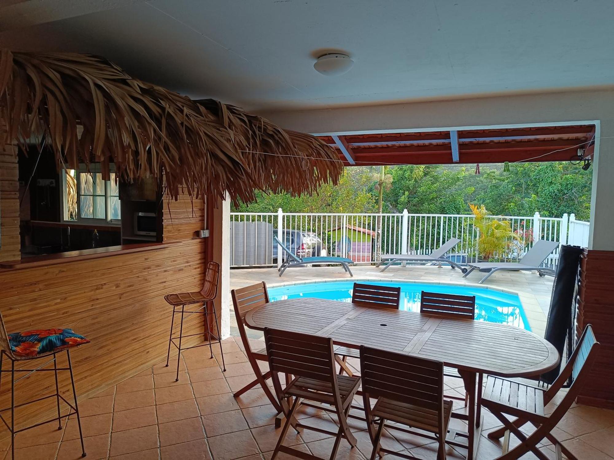 Douceur Des Hauteurs Bas De Villa, Piscine Privee Sainte-Luce Exteriör bild